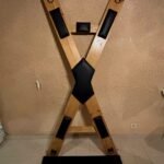 Croix Saint André - Noir