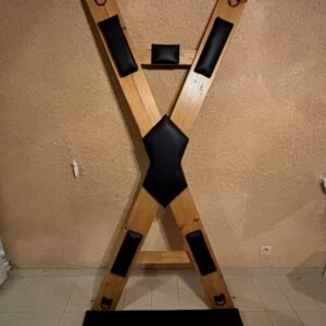 Croix Saint André - Noir